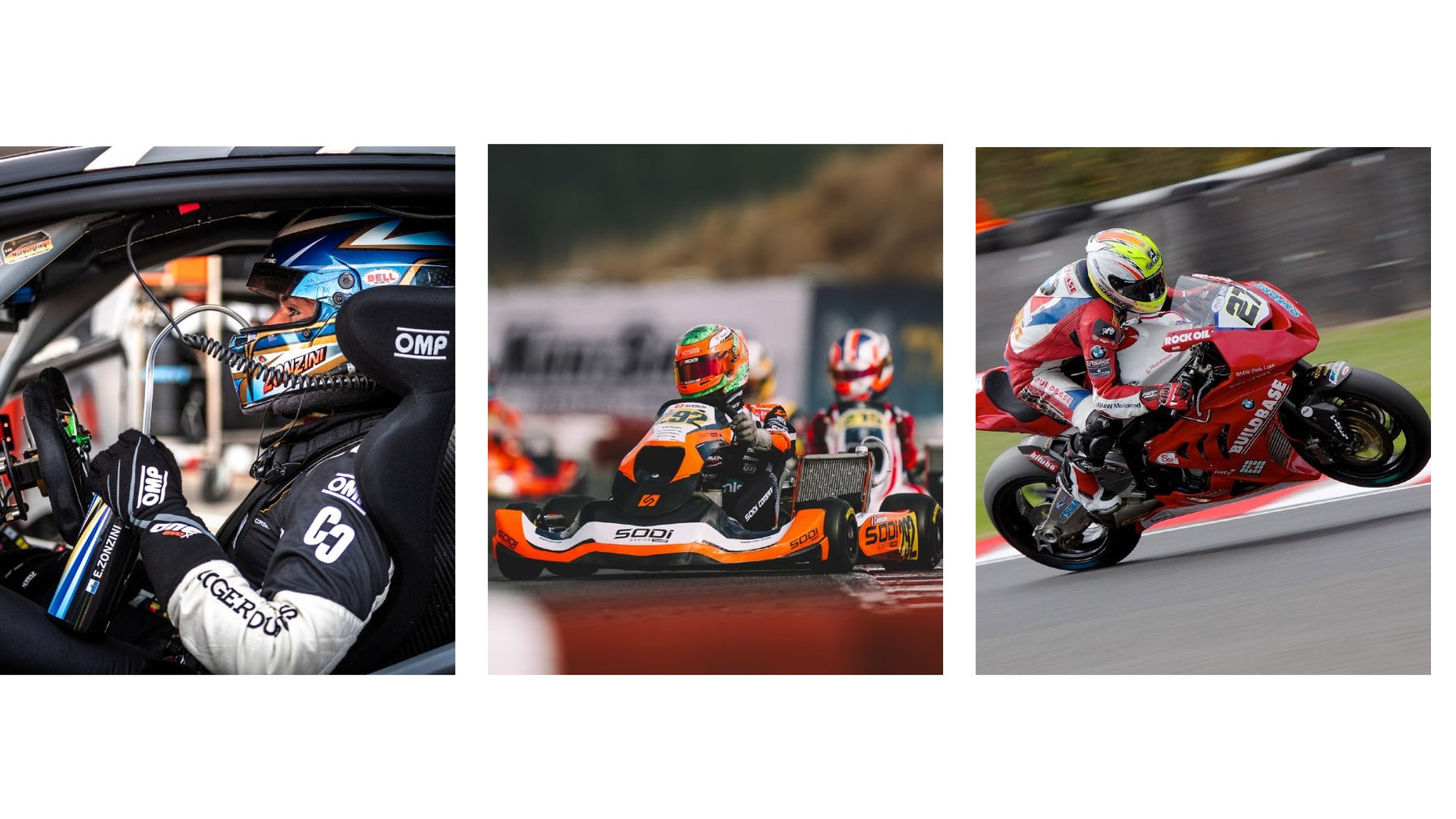 The Differences of Motorcycle, Car Racing, and Kart Helmets - Fast Racer