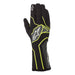 Alpinestars Tech-1 K V2 Kart Gloves - Black/Yellow - Fast Racer