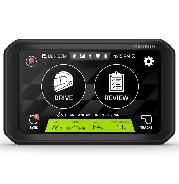 Garmin Catalyst Track Performance Optimizer -  Driver & Review On Screen - Fast Racer