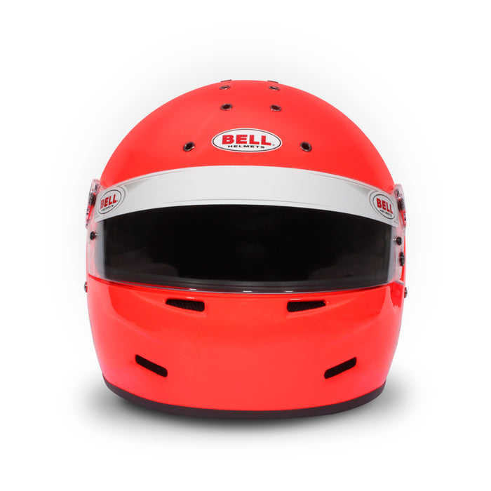 Bell Sport Helmet Ideal For Go Kart and Auto Racing - Orange - Fast Racer