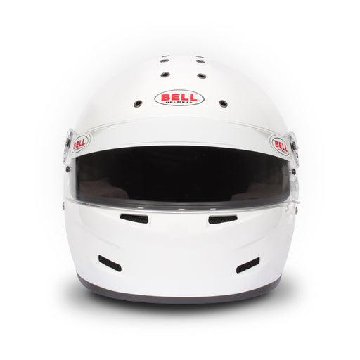 Bell Sport Helmet Ideal For Go Kart and Auto Racing - White - Fast Racer