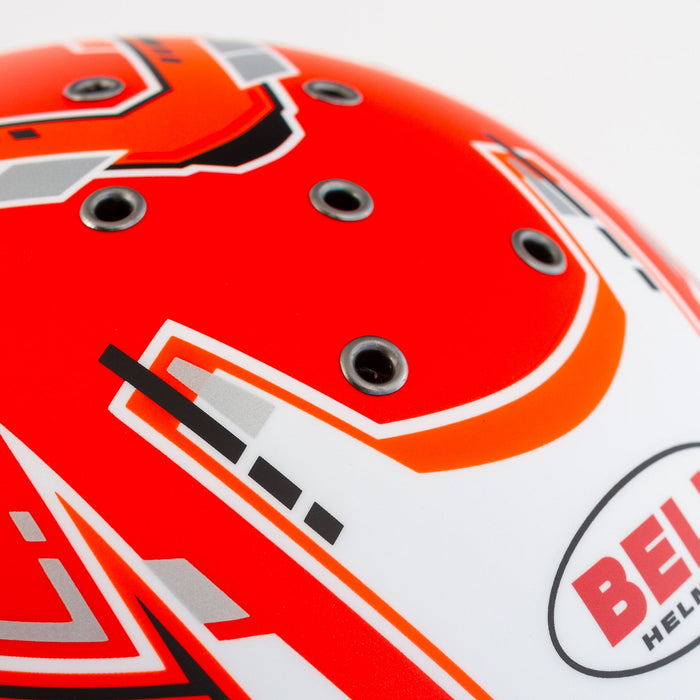 Bell RS7 Stamina - SA2020 Helmet - FIA Helmet - F1 Helmet - Stamina Red - Top Zoom - Fast Racer