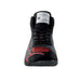 OMP SPORT Racing Shoes FIA - Black/Red - Front View - Fast Racer