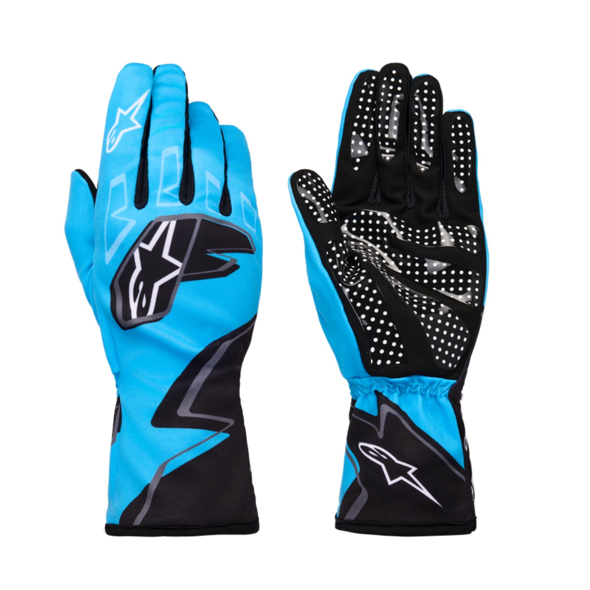 What gloves should I wear for kart racing to avoid blisters and meet league rules?