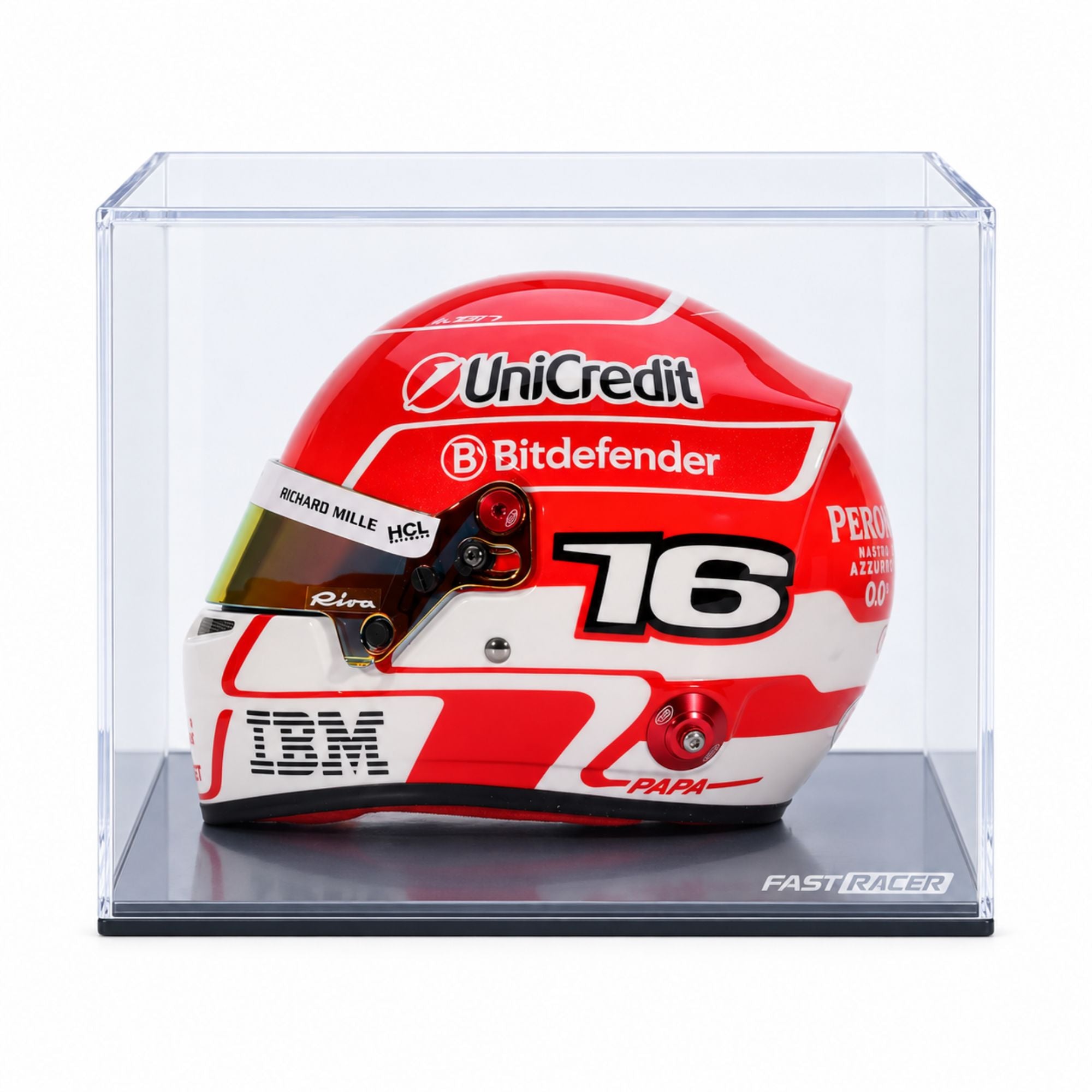 Charles Leclerc 2025 Season F1 Mini Helmet & Display Case Bundle Questions & Answers