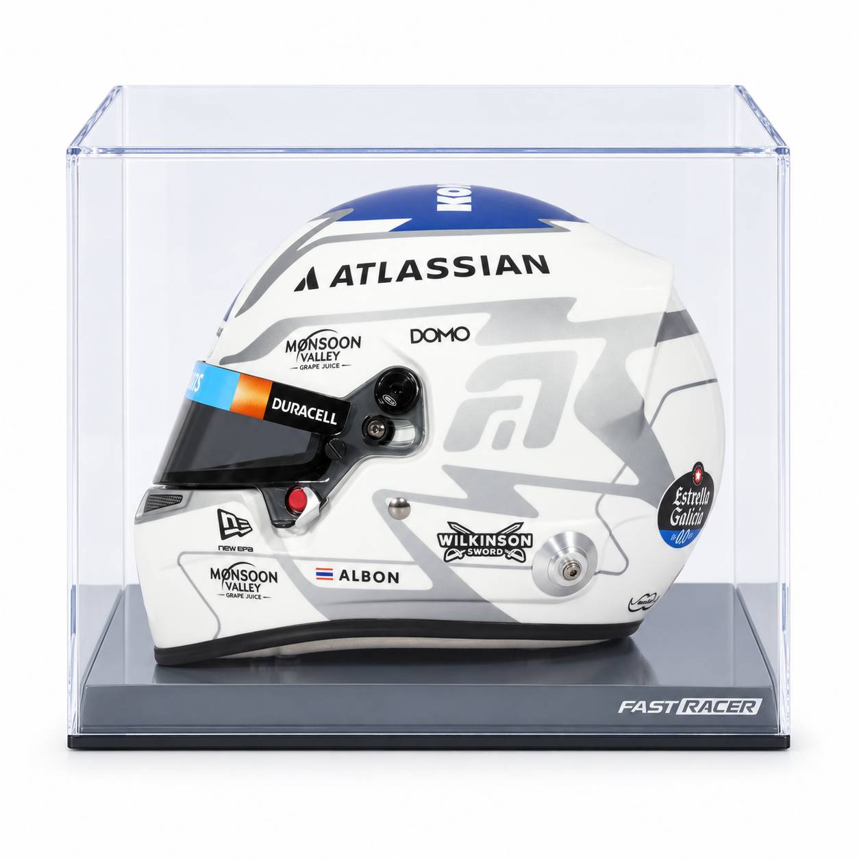 Alex Albon 2026 Season F1 Mini Helmet & Display Case Bundle Questions & Answers