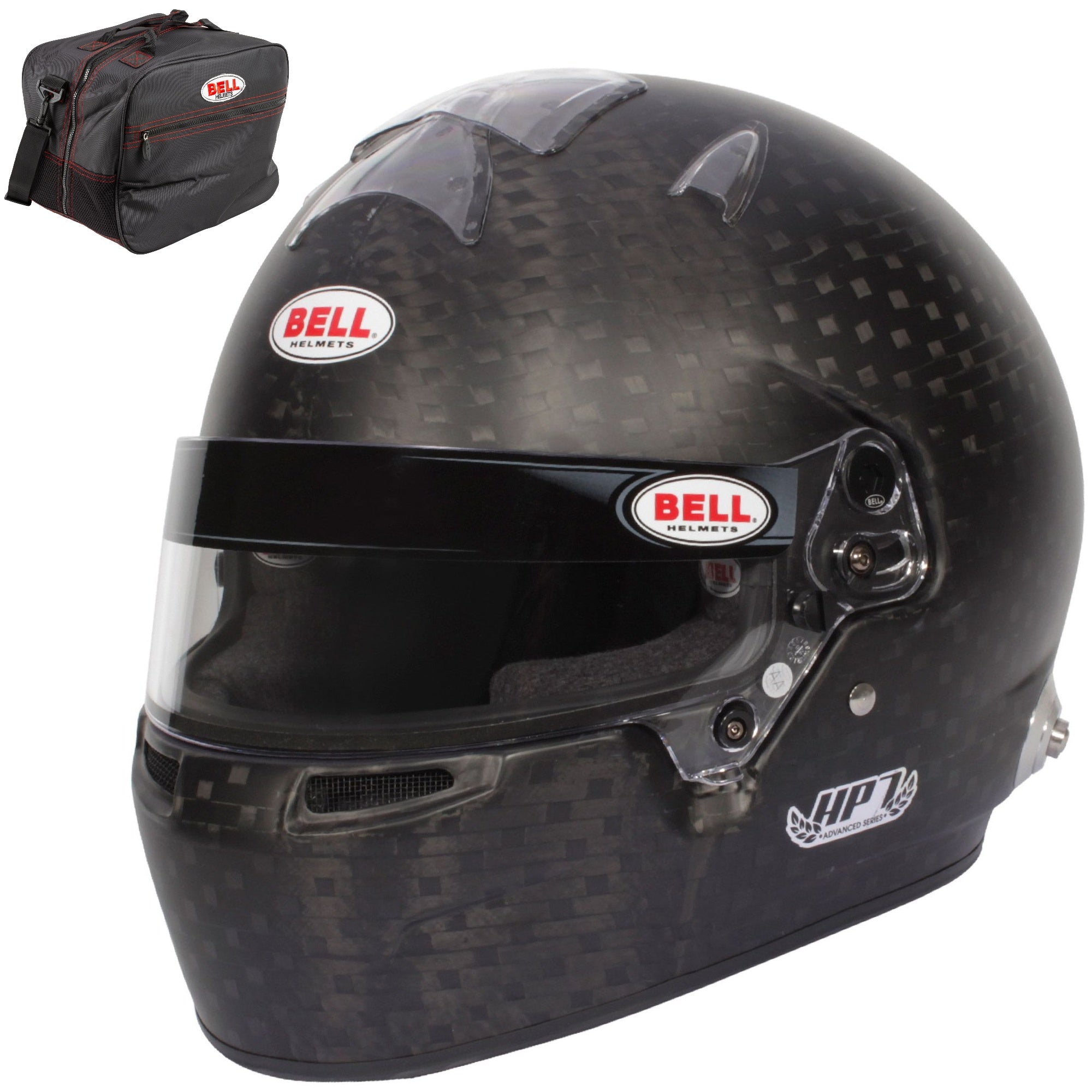 Bell HP7 Carbon Helmet - NON-Duckbill - FIA8860 / FREE HP Bag Questions & Answers