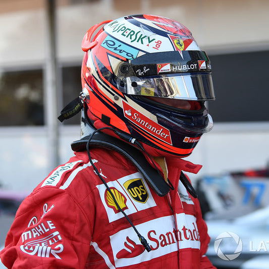 Find Out How Kimi Räikkönen's Helmet is Made