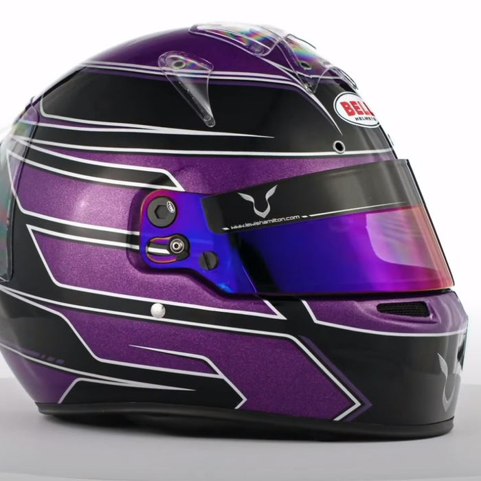 Bell KC7-CMR Kart Helmet - Lewis Hamilton Signature Series, 360-Degree Video Is Now Available - FAST RACER
