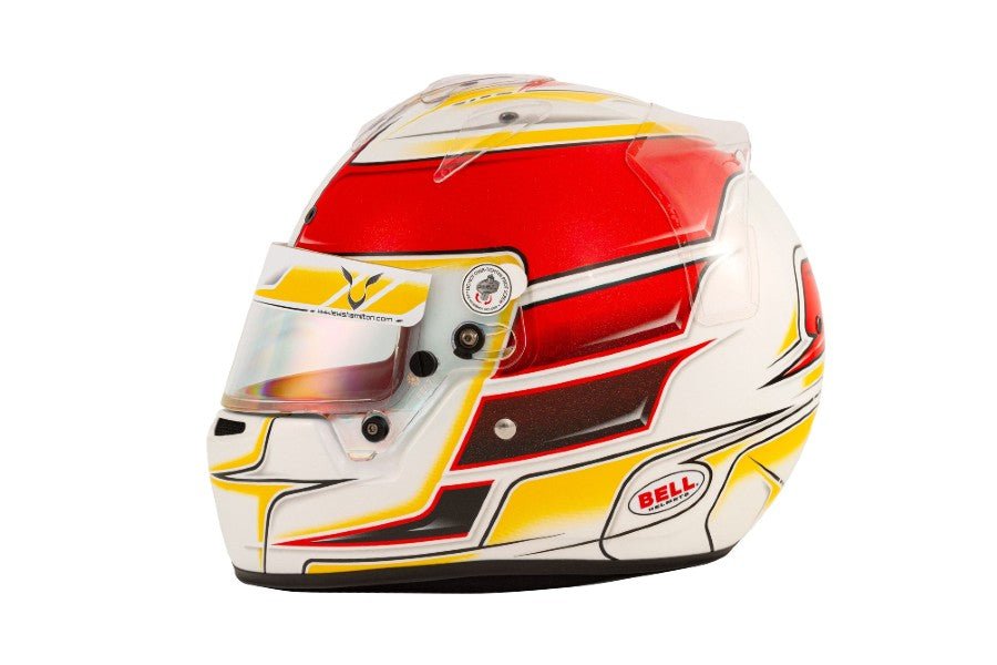 Bell KC7-CMR Youth Kart Helmet - Lewis Hamilton Signature Series, 360-Degree Video Is Now Available - FAST RACER