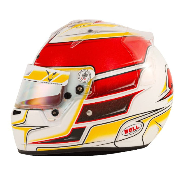 Bell KC7-CMR Youth Kart Helmet - Lewis Hamilton Signature Series
