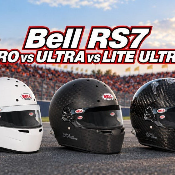 Bell RS7 Pro vs RS7 Ultra vs RS7 LITE Ultra: Which Racing Helmet Is Right For You? - FAST RACER