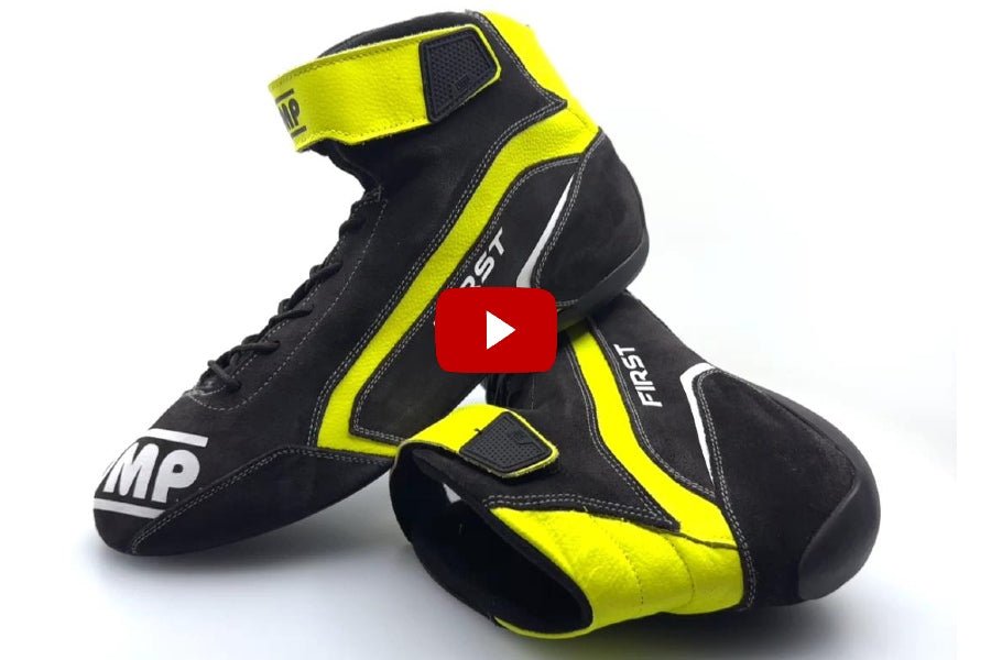 OMP FIRST Racing Shoes, 360-Degree Video Is Now Available - FAST RACER
