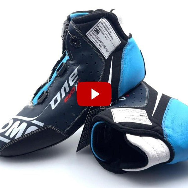 OMP ONE EVO X R Rotor Lacing Shoes, 360-Degree Video Is Now Available - FAST RACER