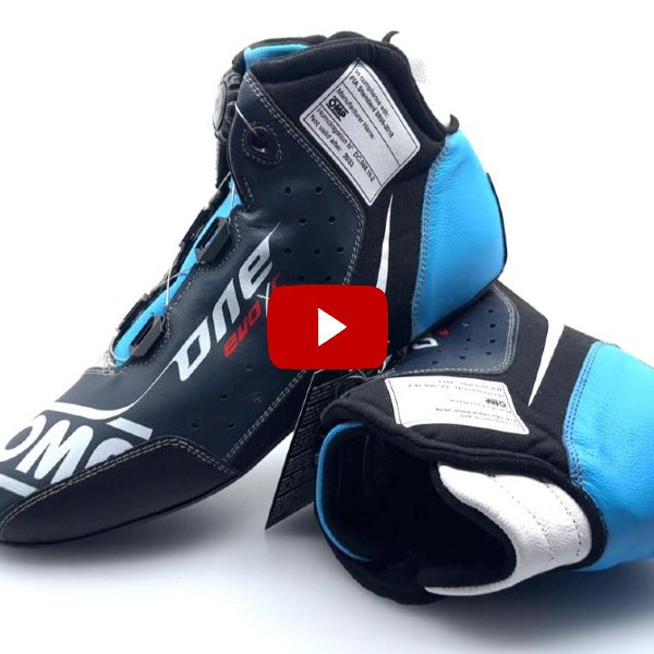 OMP ONE EVO X R Rotor Lacing Shoes, 360-Degree Video - Fast Racer