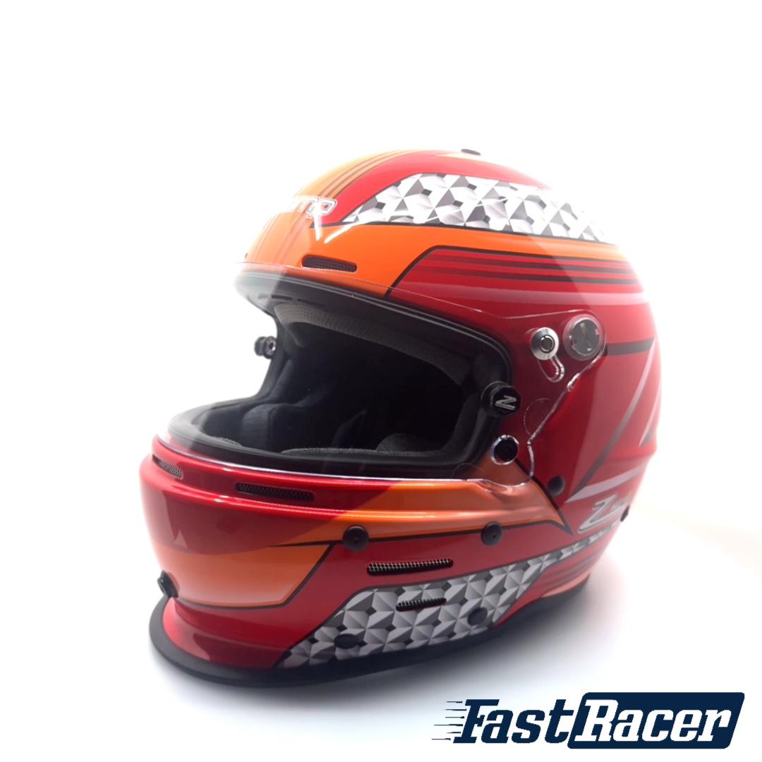 Zamp RZ-62 Aramid Graphic Snell SA2020 Helmet, 360-Degree Video Is Now Available