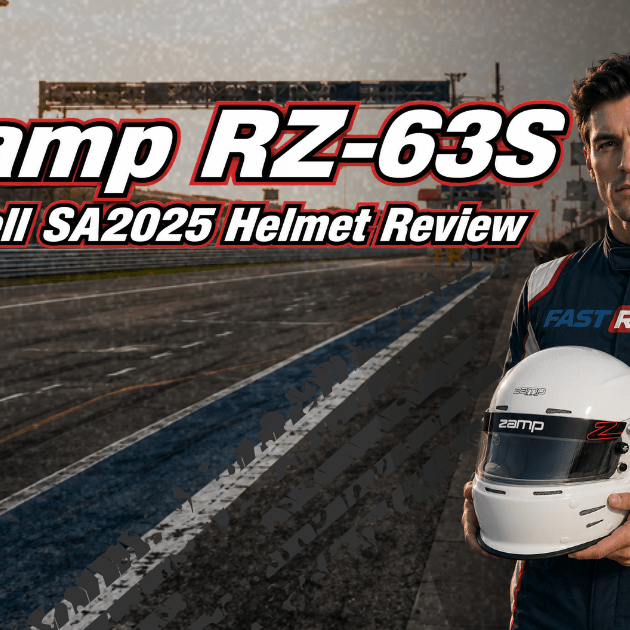 Zamp RZ-63S Helmet Review: Lightweight SA2025 Racing Helmet for Open-Cockpit Racers - FAST RACER