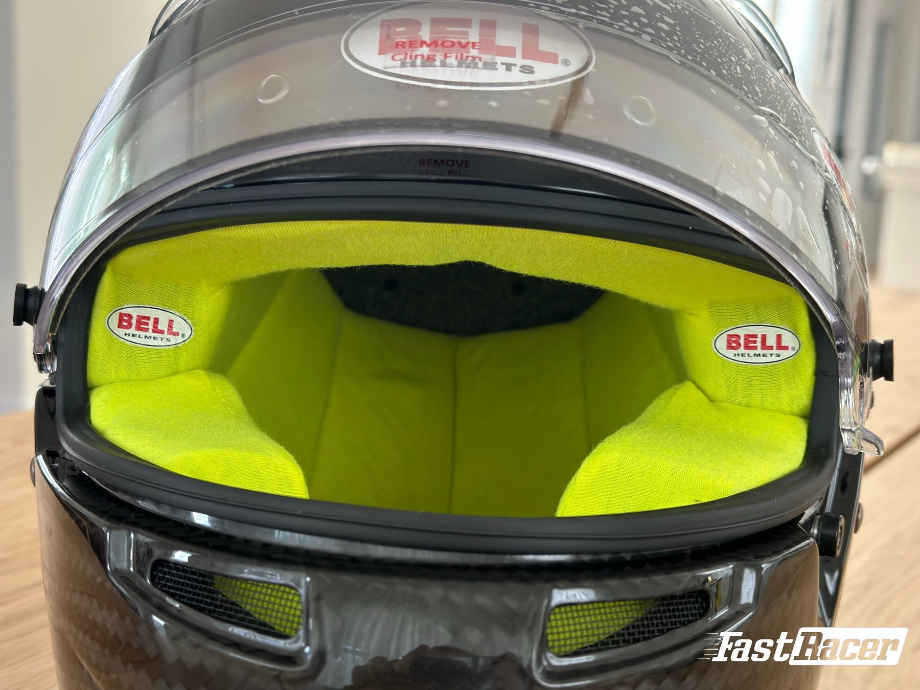 Bell Carbon Fiber Helmets with Custom Interior Colors Options - Fast Racer