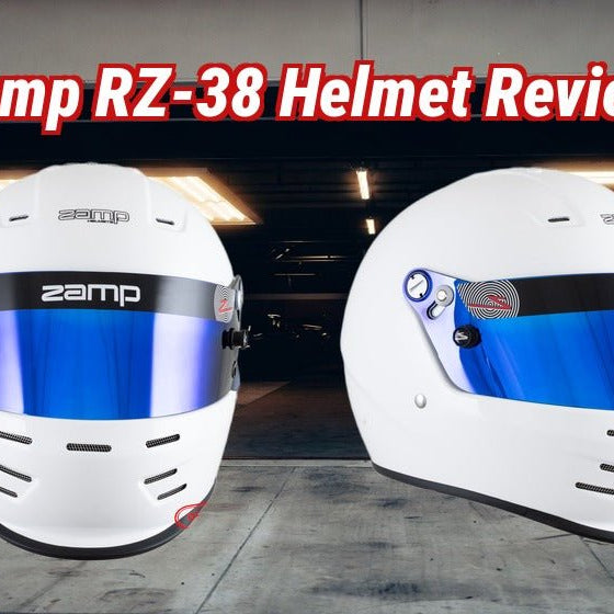 Zamp RZ-38 Racing Helmet Review: The Ultimate Helmet for Hot, Open-Wheel Asphalt Racing - FAST RACER