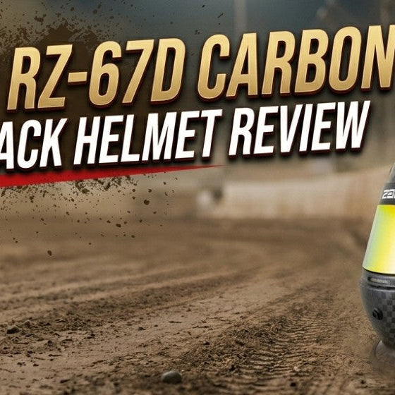 Zamp RZ-67D Carbon Dirt Track Racing Helmet Review by Zamp-Racing and FAST RACER For Blog Post