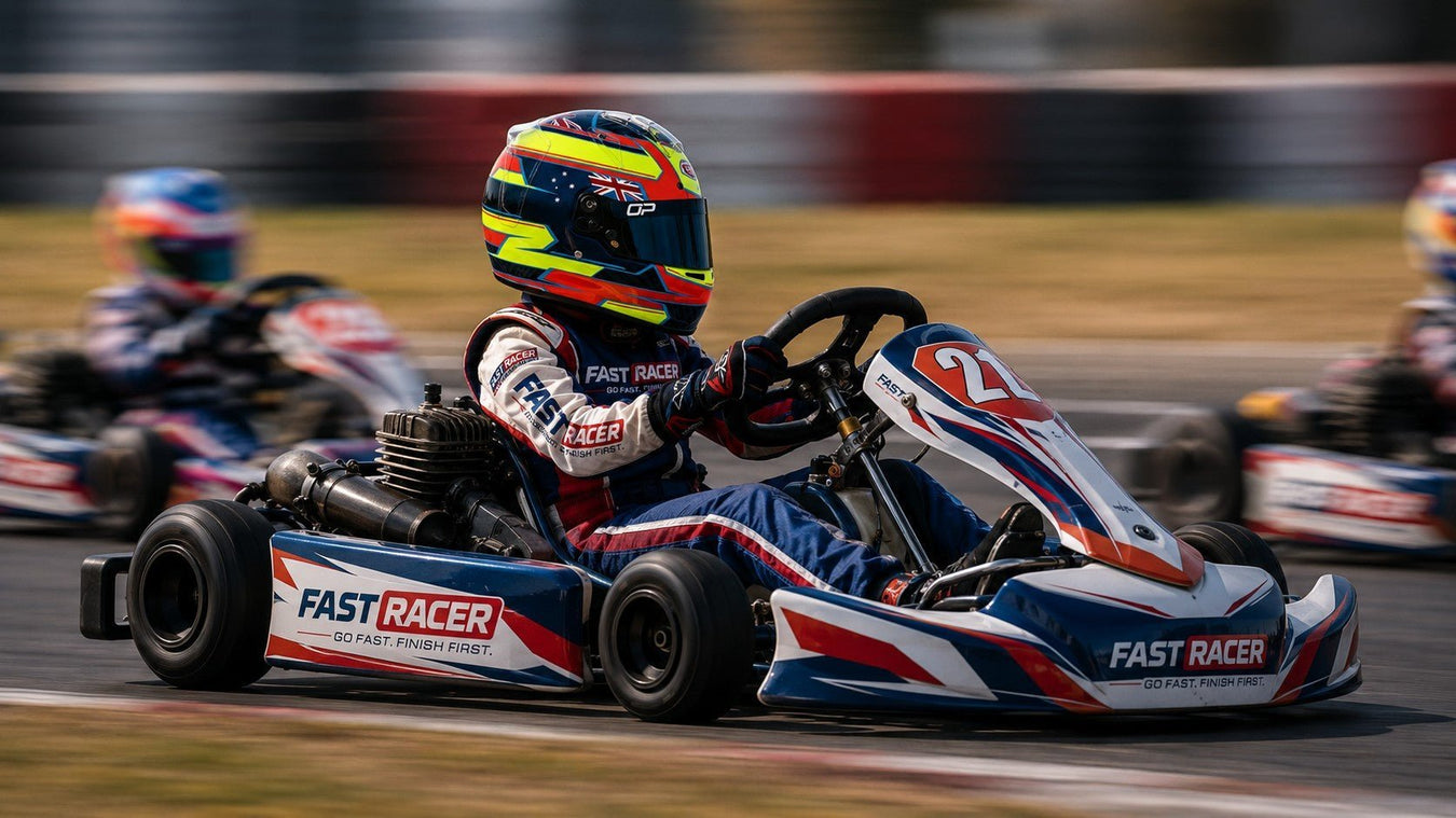 Youth & Kids Karting Helmets - FAST RACER