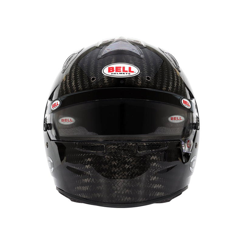 Front View of Bell RS7 ULTRA Carbon Racing Helmet - Snell SA2025 / FIA - FAST RACER