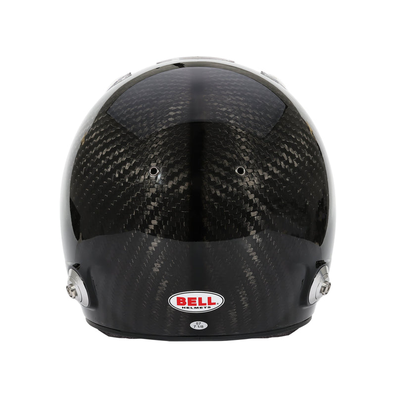 Rrear View of Bell RS7 ULTRA Carbon Racing Helmet - Snell SA2025 / FIA - FAST RACER