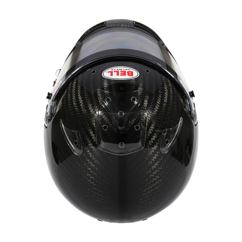 Top View of Bell RS7 ULTRA Carbon Racing Helmet - Snell SA2025 / FIA - FAST RACER
