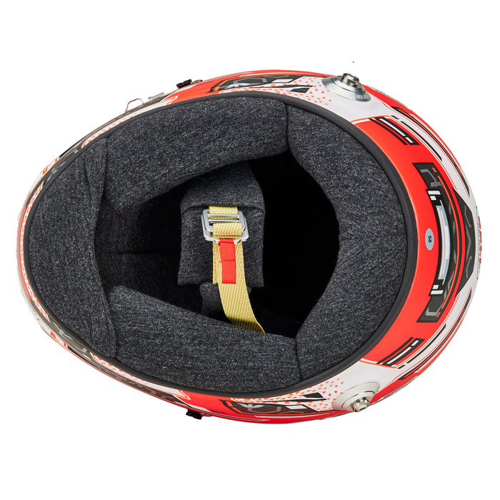 Bell RS7 PRO Stamina Anthracite/Red Racing Helmet - Snell SA2025 / FIA - FAST RACER