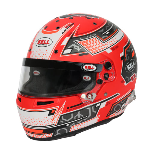 Bell RS7 PRO Stamina Anthracite/Red Racing Helmet - Snell SA2025 / FIA - FAST RACER