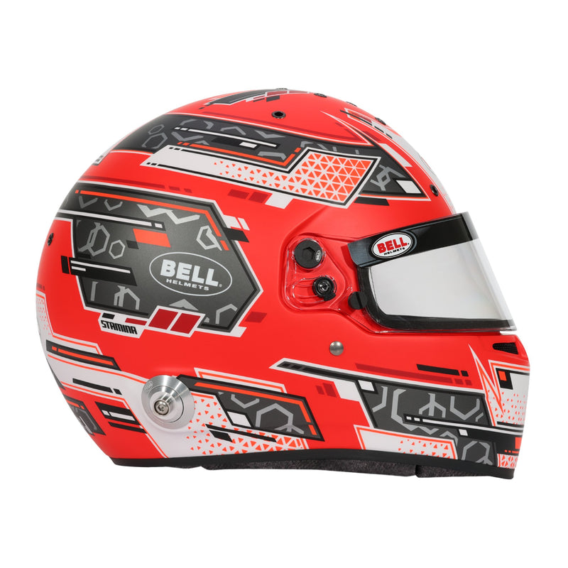Bell RS7 PRO Stamina Anthracite/Red Racing Helmet - Snell SA2025 / FIA - FAST RACER