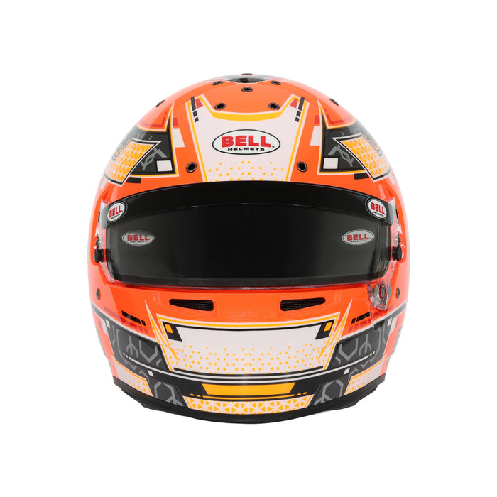 Bell RS7 - K PRO Stamina Anthracite/Orange Kart Helmet - Snell K2025 / FIA - FAST RACER