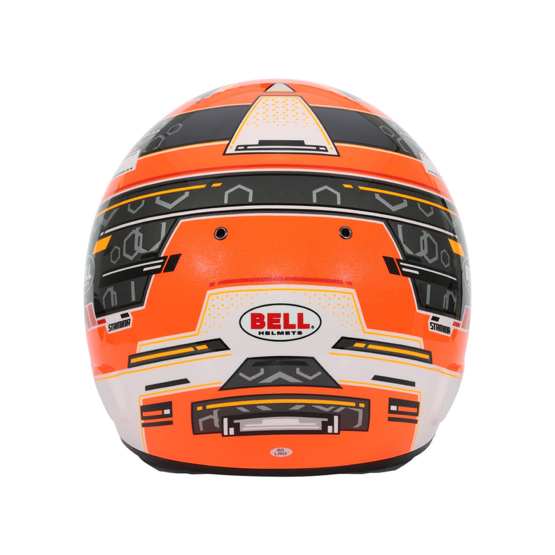 Bell RS7 - K PRO Stamina Anthracite/Orange Kart Helmet - Snell K2025 / FIA - FAST RACER