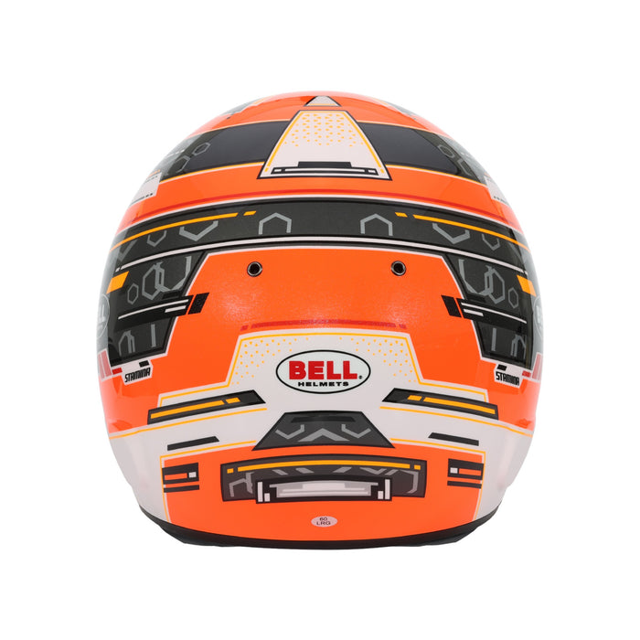 Bell RS7 - K PRO Stamina Anthracite/Orange Kart Helmet - Snell K2025 / FIA - FAST RACER