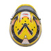 Bell RS7 - K PRO Stamina Anthracite/Yellow Kart Helmet - Snell K2025 / FIA - FAST RACER