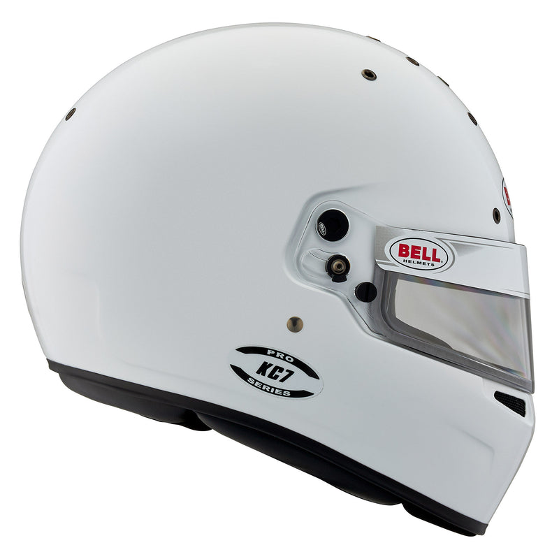 Bell KC7-CMR Youth Karting Helmet - Snell-FIA CMR, White