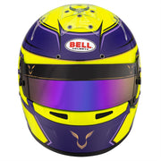 Bell KC7 - CMR Kart Helmet Lewis Hamilton Yellow/Purple / FREE HP Bag - FAST RACER