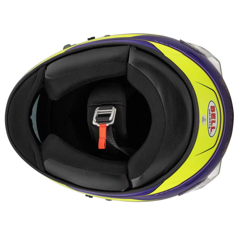 Bell KC7-CMR Kart Helmet Lewis Hamilton Yellow/Purple