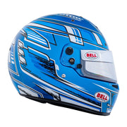 Bell KC7 - CMR Champion Blue Kart Helmet - FIA/Snell CMR / FREE GIFT - FAST RACER