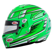 Bell KC7 - CMR Champion Green Kart Helmet - FIA/Snell CMR / FREE GIFT - FAST RACER