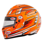 Bell KC7 - CMR Champion Orange - FIA/Snell CMR / FREE GIFT - FAST RACER