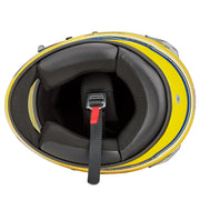 Bell KC7 - CMR Kart Helmet - Ayrton Senna / FREE HP Bag - FAST RACER