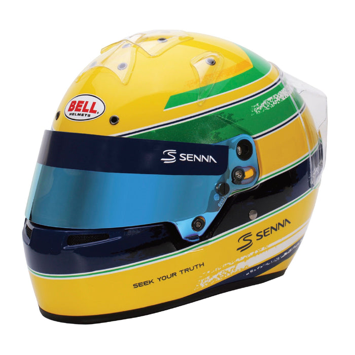 Bell KC7-CMR Kart Helmets - Ayrton Senna - Main - Fast Racer