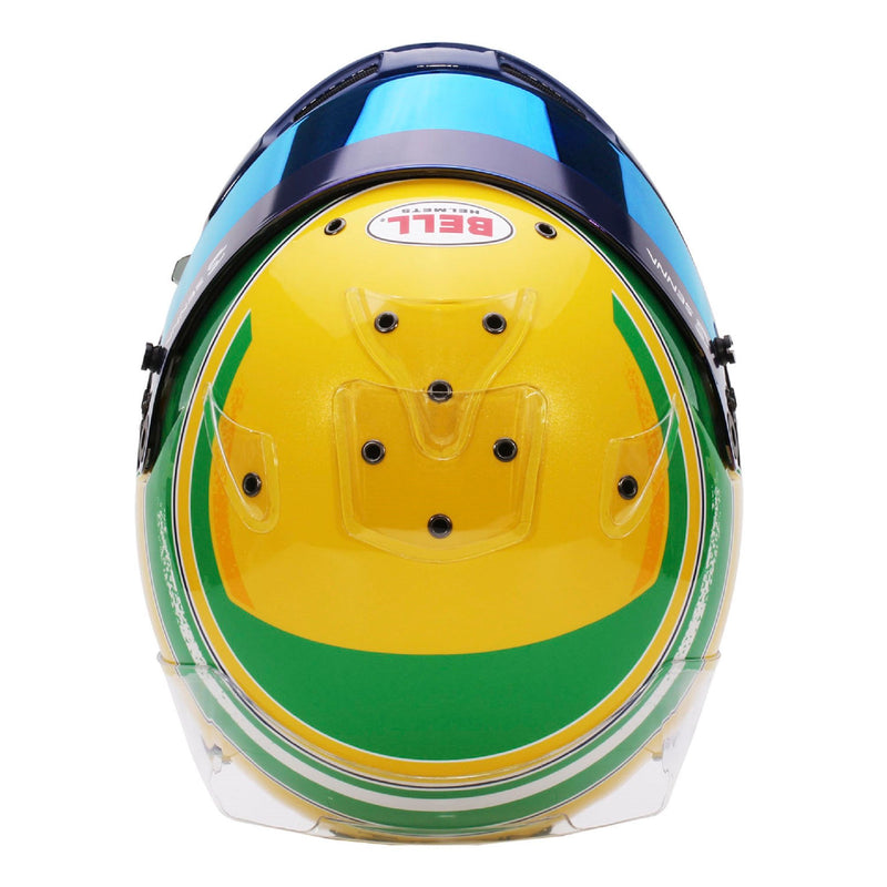 ash kane bell helmets Bell KC7-CMR Kart Helmet, Ayrton Senna Special Edition, Fast Racer — FAST RACER