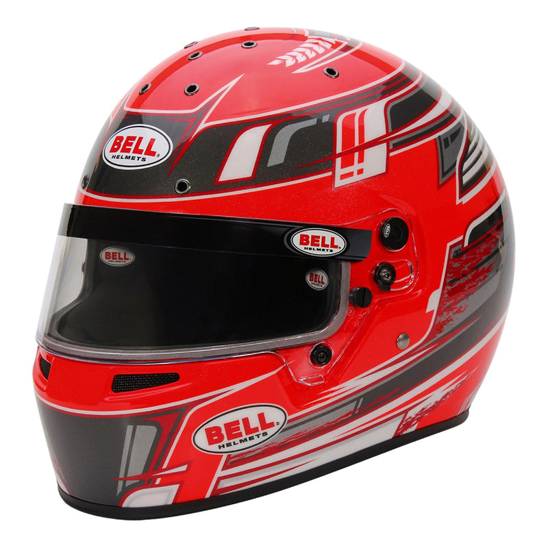 bell fia helmet Bell KC7-CMR Champion Red Kart Helmet - FIA/Snell CMR | Free GIFT, Champion Anthracite/Red