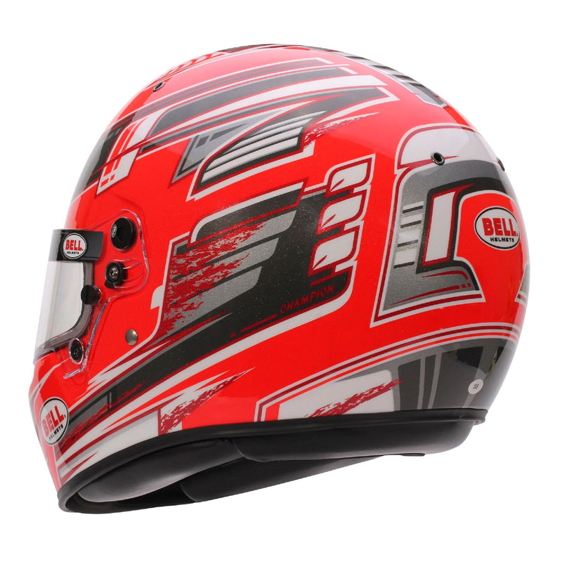 bell cmr helmet Bell KC7-CMR Champion Red Kart Helmet - FIA/Snell CMR | Free GIFT, Champion Anthracite/Red