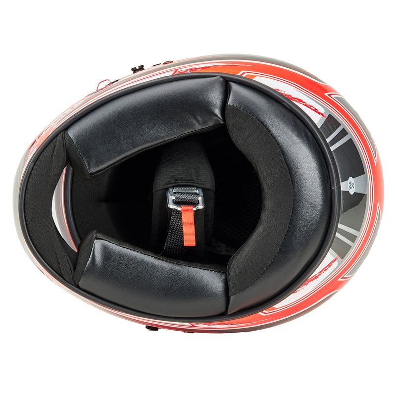 bell cmr helmet Bell KC7-CMR Champion Red Kart Helmet - FIA/Snell CMR | Free GIFT, Champion Anthracite/Red