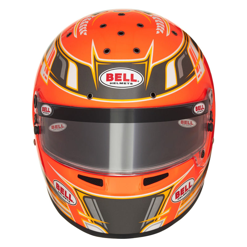 Bell KC7 - CMR Champion Anthracite/Orange - FIA/Snell CMR / FREE GIFT - FAST RACER