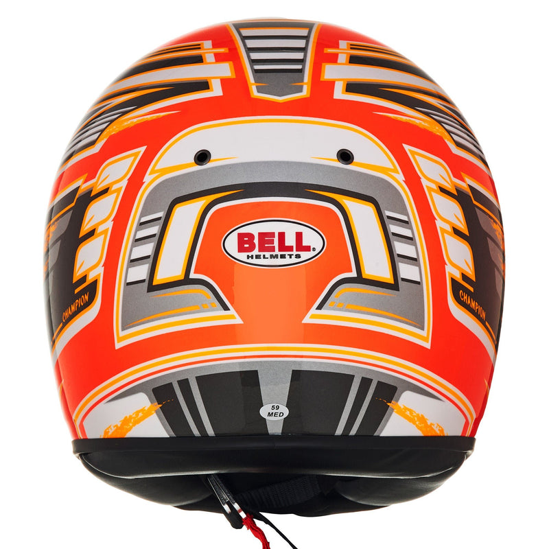 Bell KC7 - CMR Champion Anthracite/Orange - FIA/Snell CMR / FREE GIFT - FAST RACER