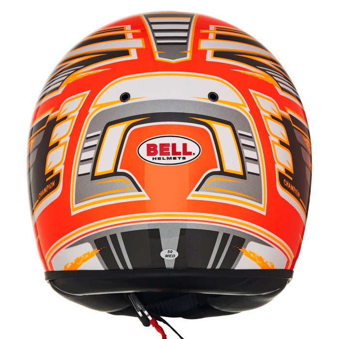 Bell KC7-CMR Champion Anthracite/Orange FIA/Snell CMR FREE